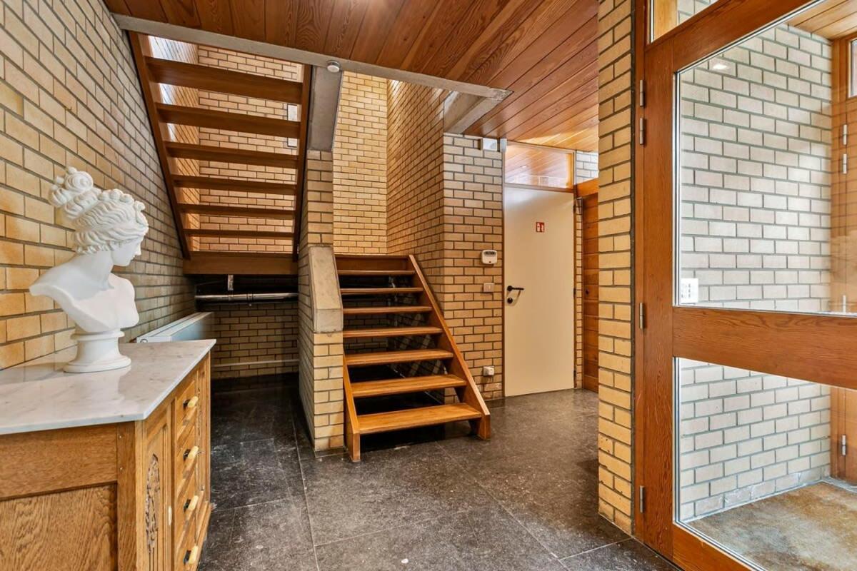 Eighties Modernist Design House With Garden Near The Beach 奥斯滕德 外观 照片