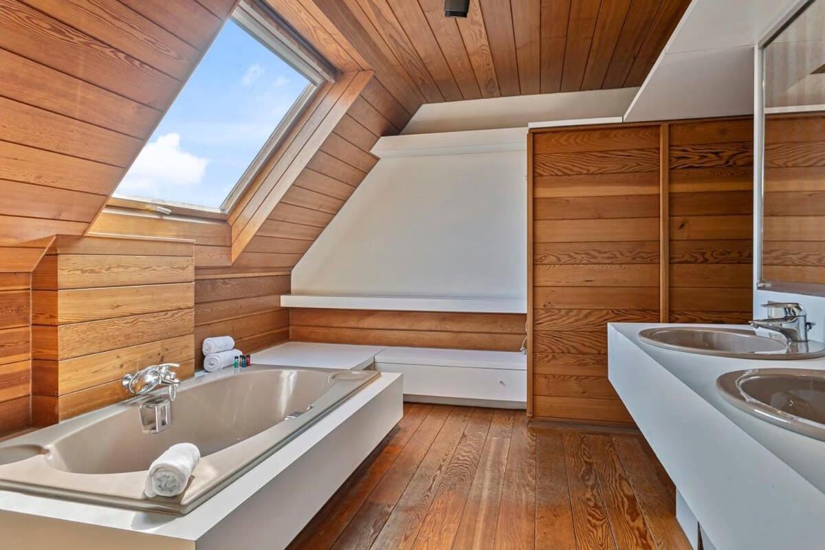 Huswell - Modernist Design House With Garden Near The Beach 奥斯滕德 外观 照片